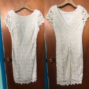 Cream and gold Dress